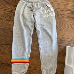 Spiritual Gangster Good Vibes sweatpants xs